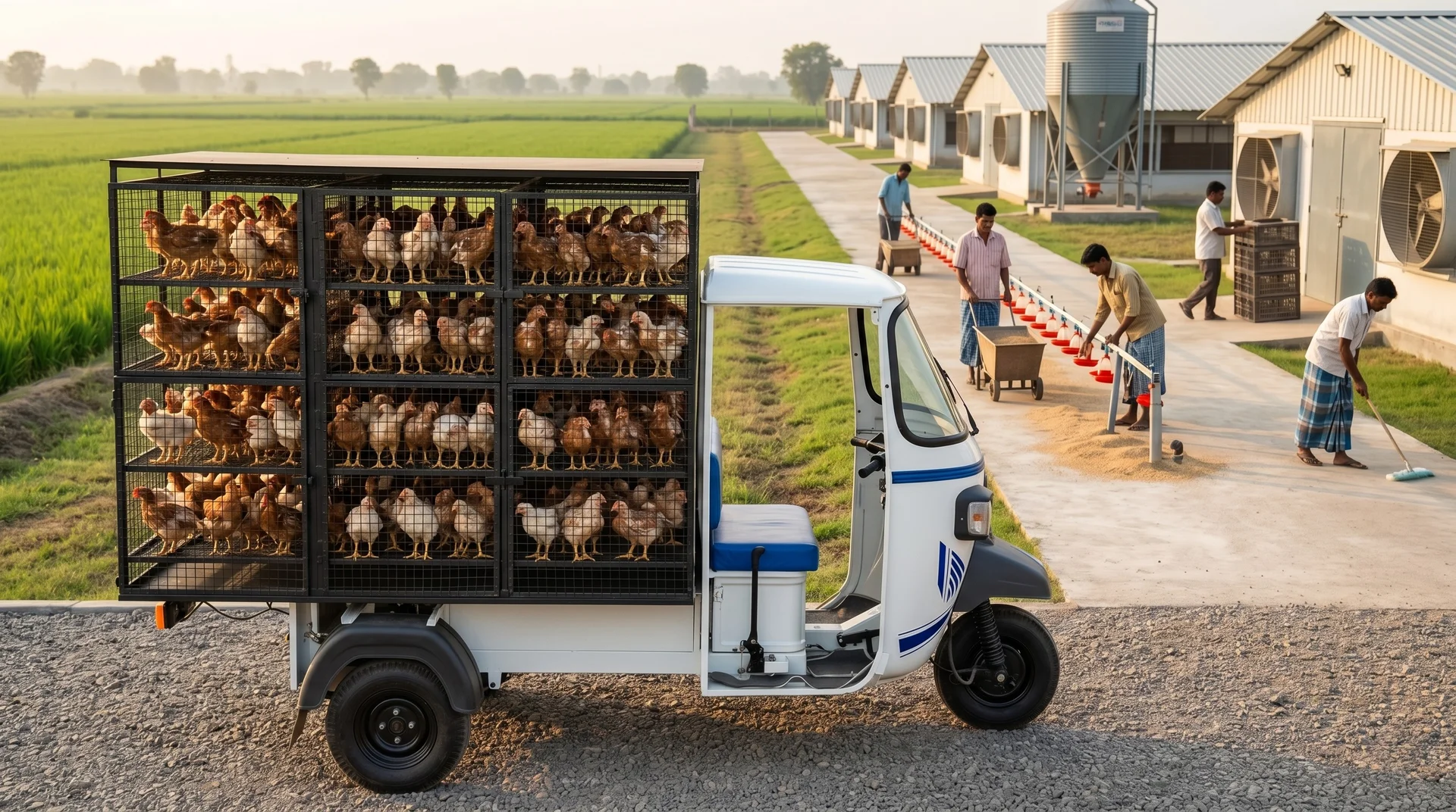 Luxus Chicken Van