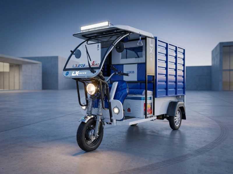LX DV DLX dumper three-wheeler