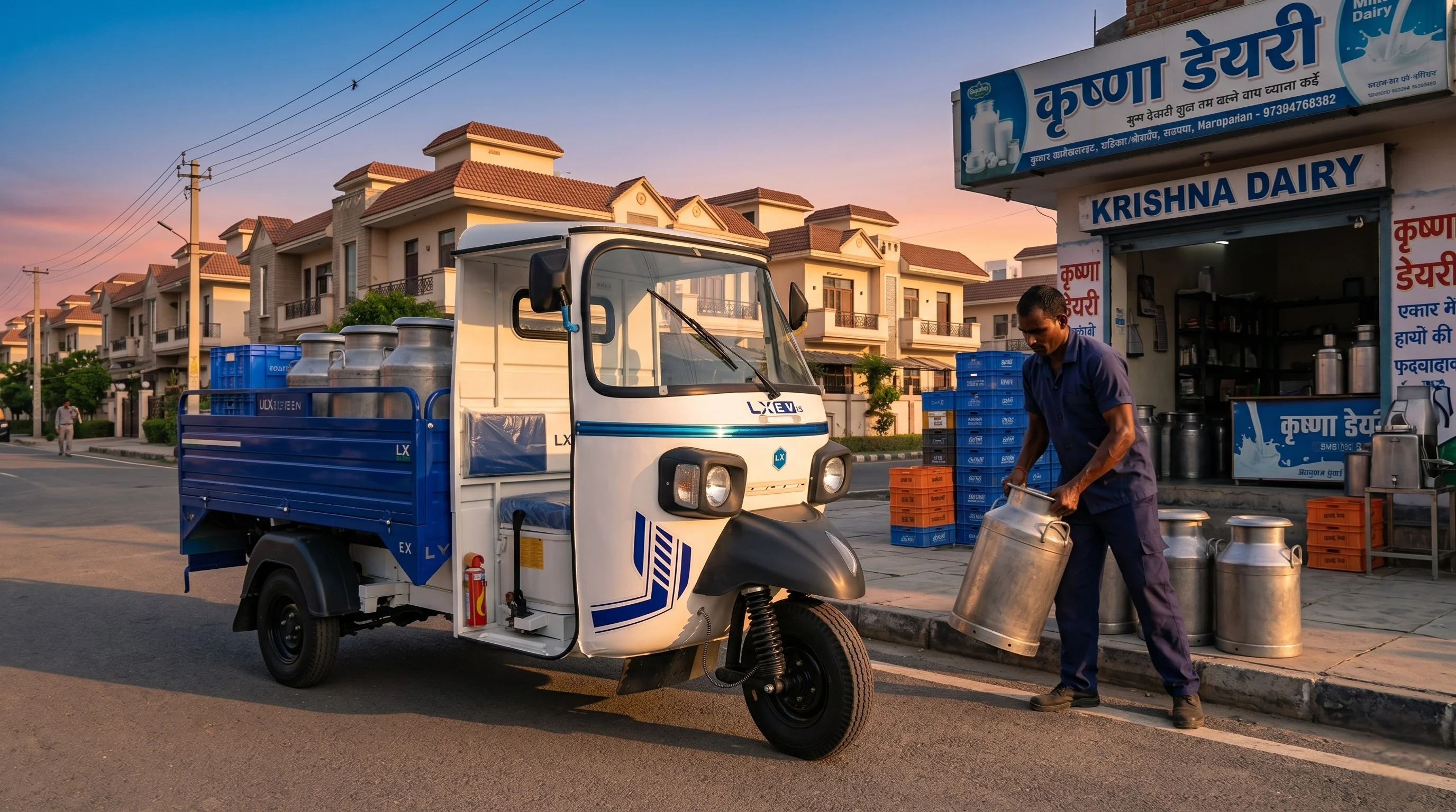Milk Van - Your go to Milk Cargo