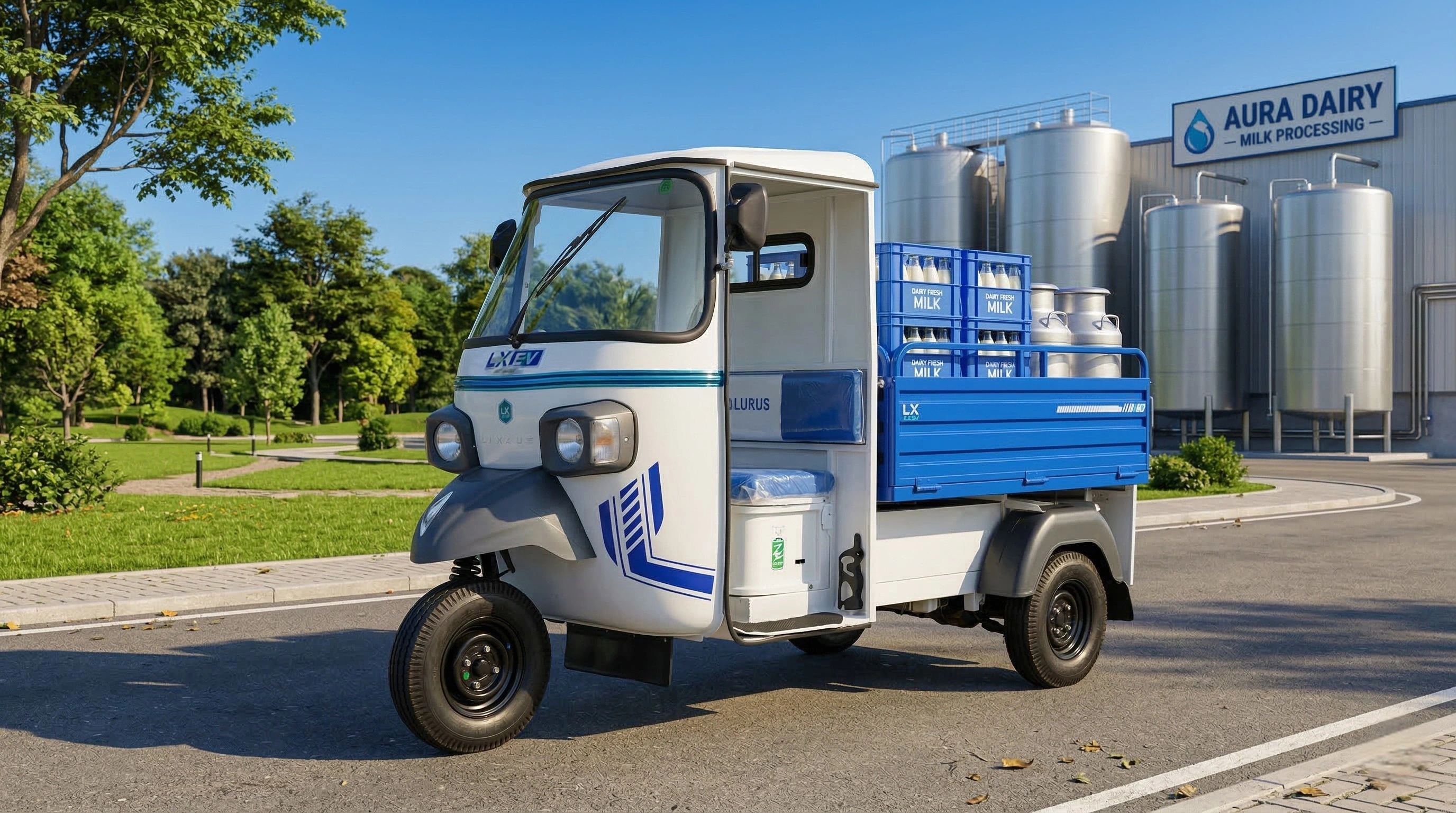 Luxus Milk Van