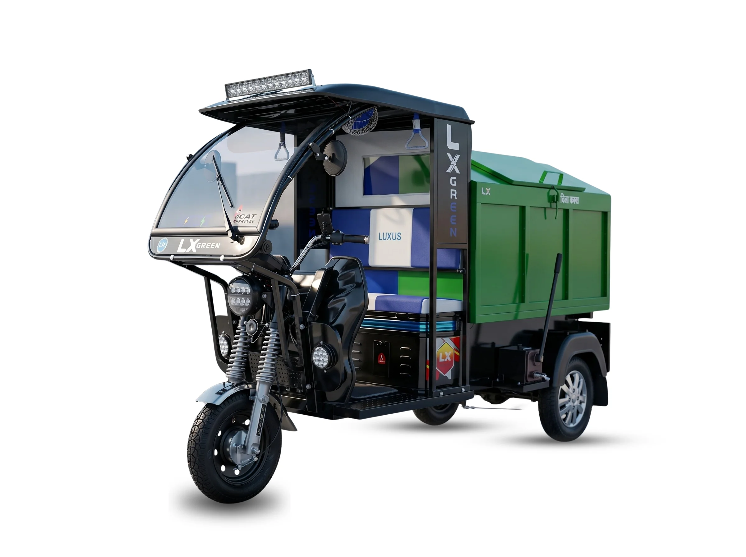 LX TEV DLX Electric Three-Wheeler