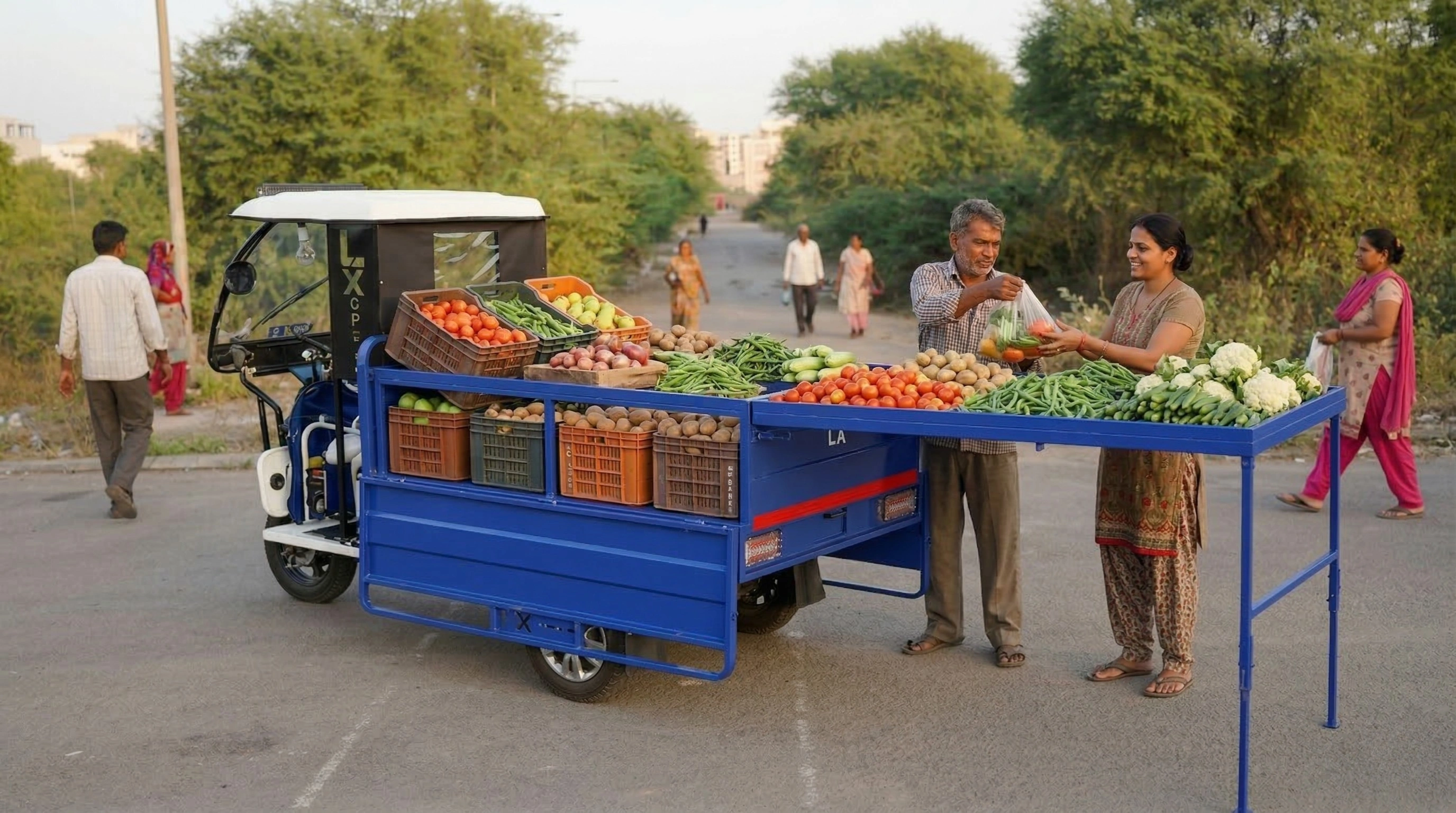 Luxus Vegetable Cart
