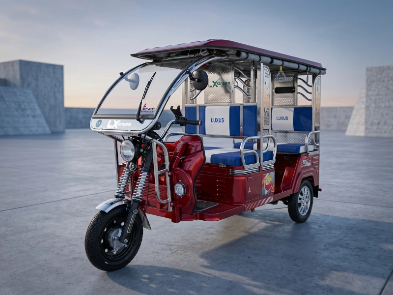 Queen EV DLX passenger three-wheeler